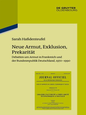 cover image of Neue Armut, Exklusion, Prekarität